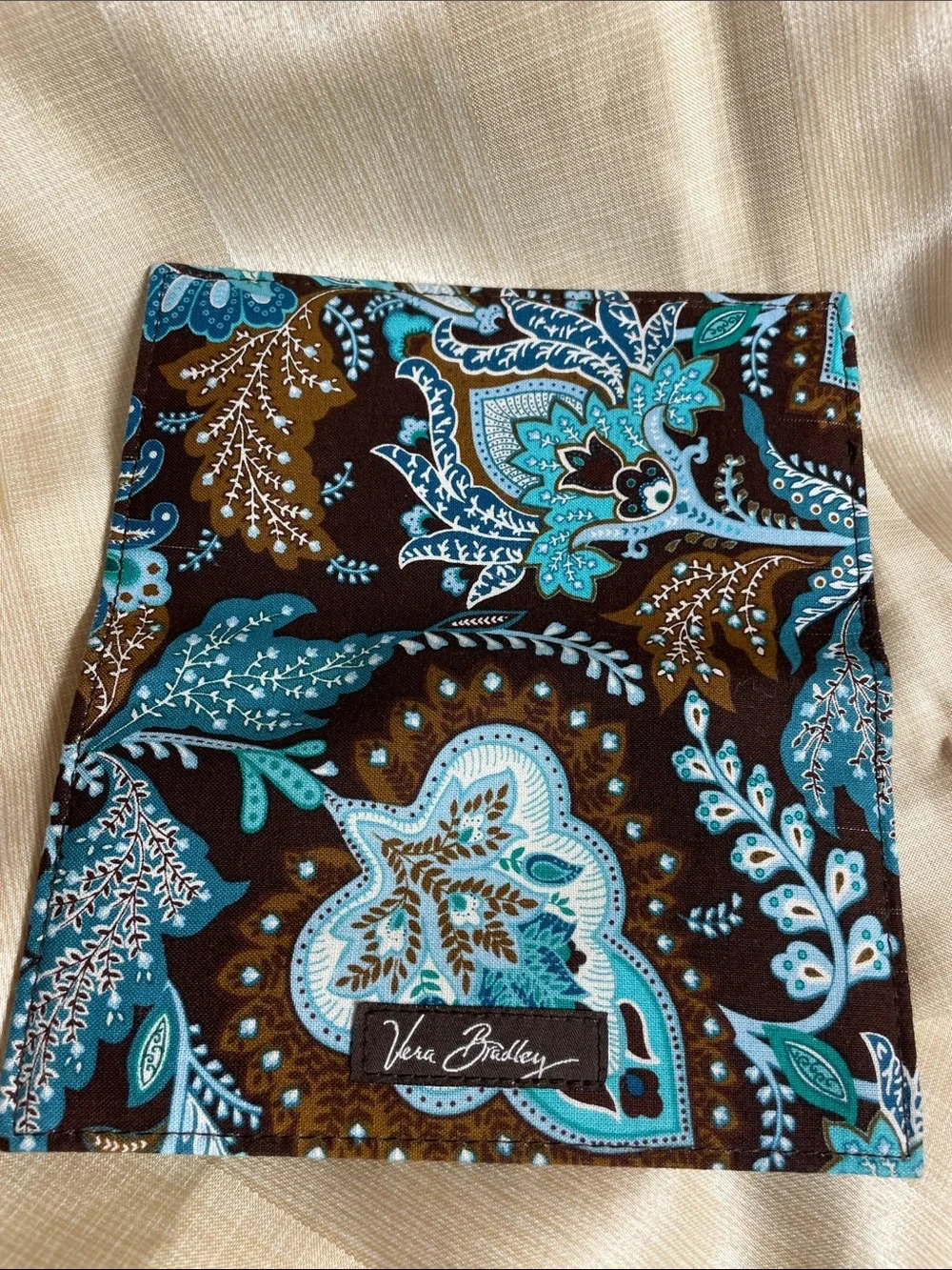Vera Bradley Two-Piece Paisley Wallet Set - Red & Teal
